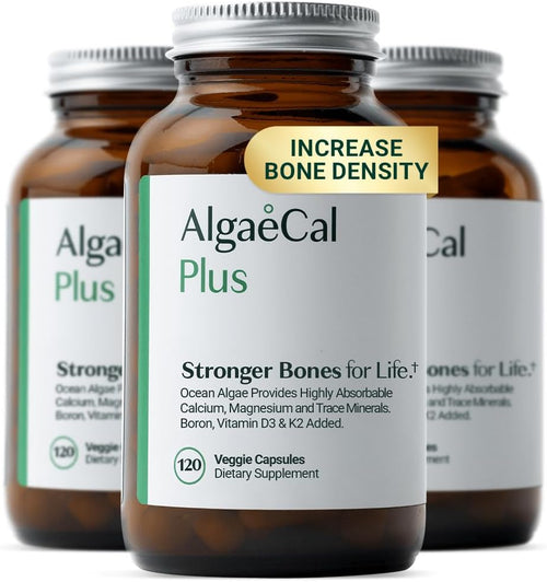 Organic Red Algae Calcium Bone Strength Complex (3 Pack)
