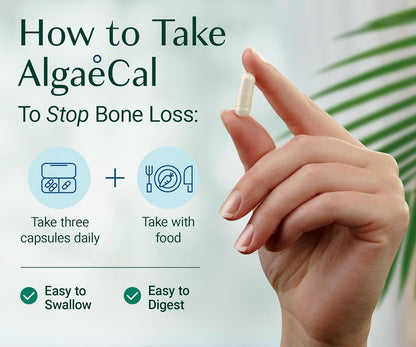 ALGAECAL - Plant Based Calcium Supplement + ALGAECAL Plus