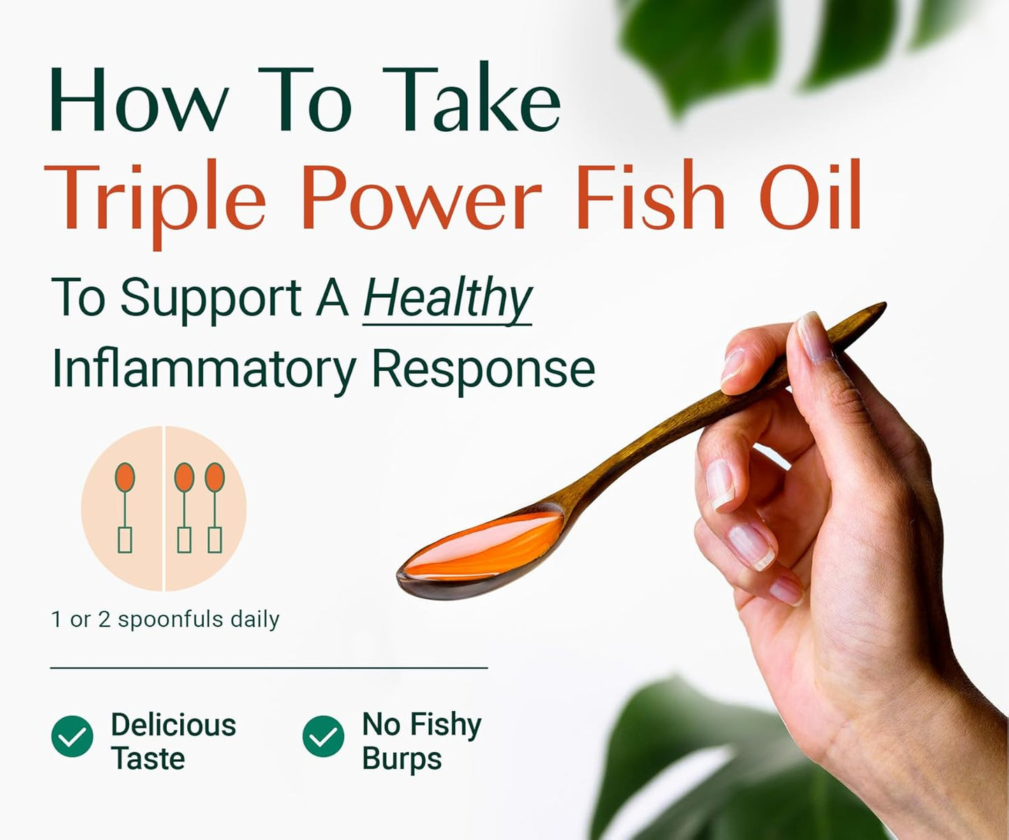 Triple Power Omega 3 Fish Oil + ALGAECAL Plus