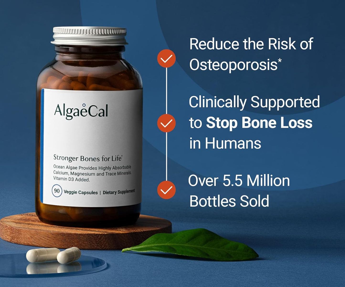 ALGAECAL - Plant Based Calcium Supplement + ALGAECAL Plus
