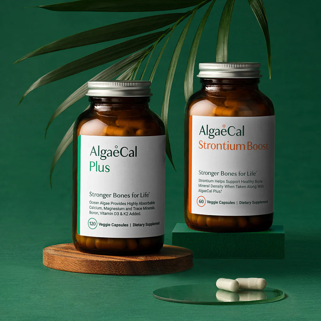 Plant-Based Bone Builder Calcium Complex with Strontium