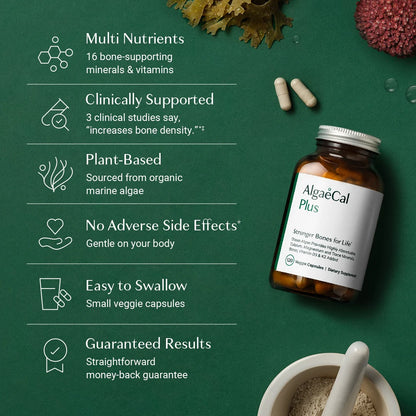 Plant-Based Bone Builder Calcium Complex with Strontium