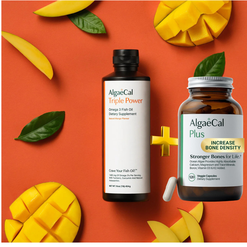 Triple Power Omega 3 Fish Oil + ALGAECAL Plus
