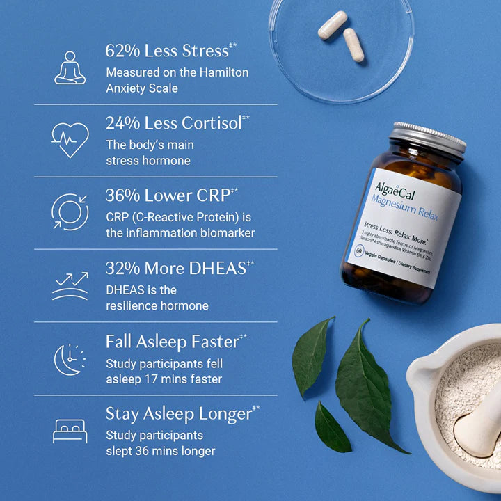 Plant-Based Calcium Bone Strength Support Formula (750mg)